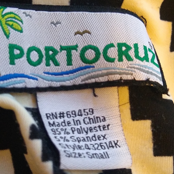 Southwestern Style dress cream and black size Small - Picture 9 of 9